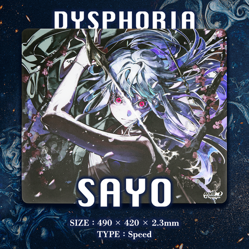 DYSPHORIA SAYO ガラスマウスパッド