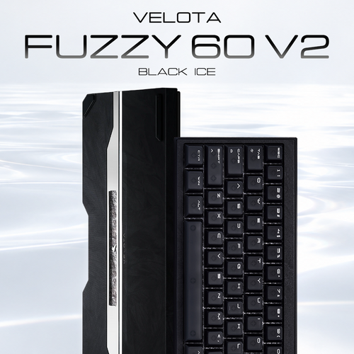 VELOTA FUZZY60 V2 Black Ice ラピッドトリガーキーボード