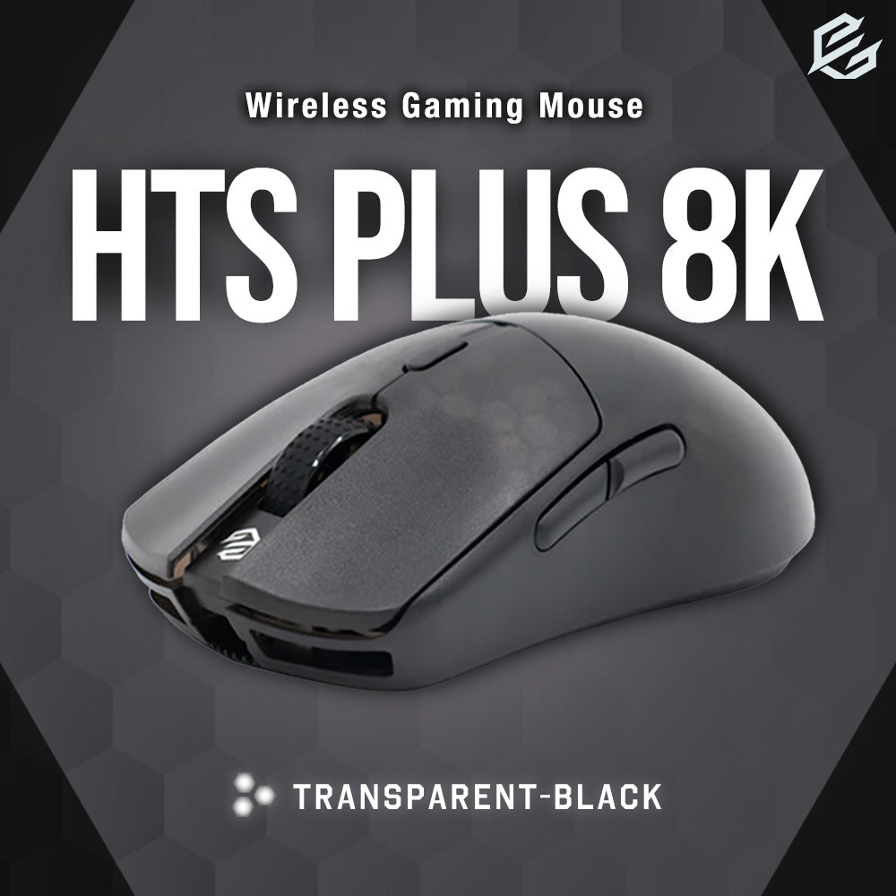 G-Wolves HTS PLUS 8K Wireless Transparent Black 46g
