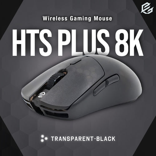 G-Wolves HTS PLUS 8K Wireless Transparent Black 46g ゲーミングマウス