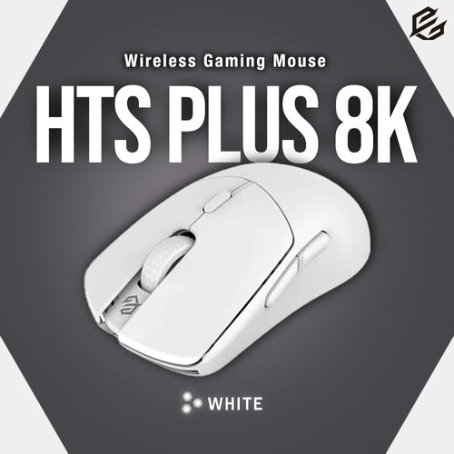 G-Wolves HTS PLUS 8K Wireless White 46g ゲーミングマウス