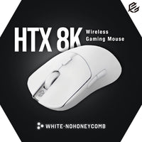 G-Wolves HTX 8K Wireless White-NoHoneycomb 43g ゲーミングマウス