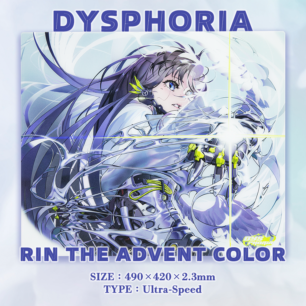 DYSPHORIA RIN THE ADVENT Color ガラスマウスパッド