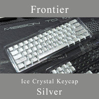 Frontier Ice Crystal Keycap Silver