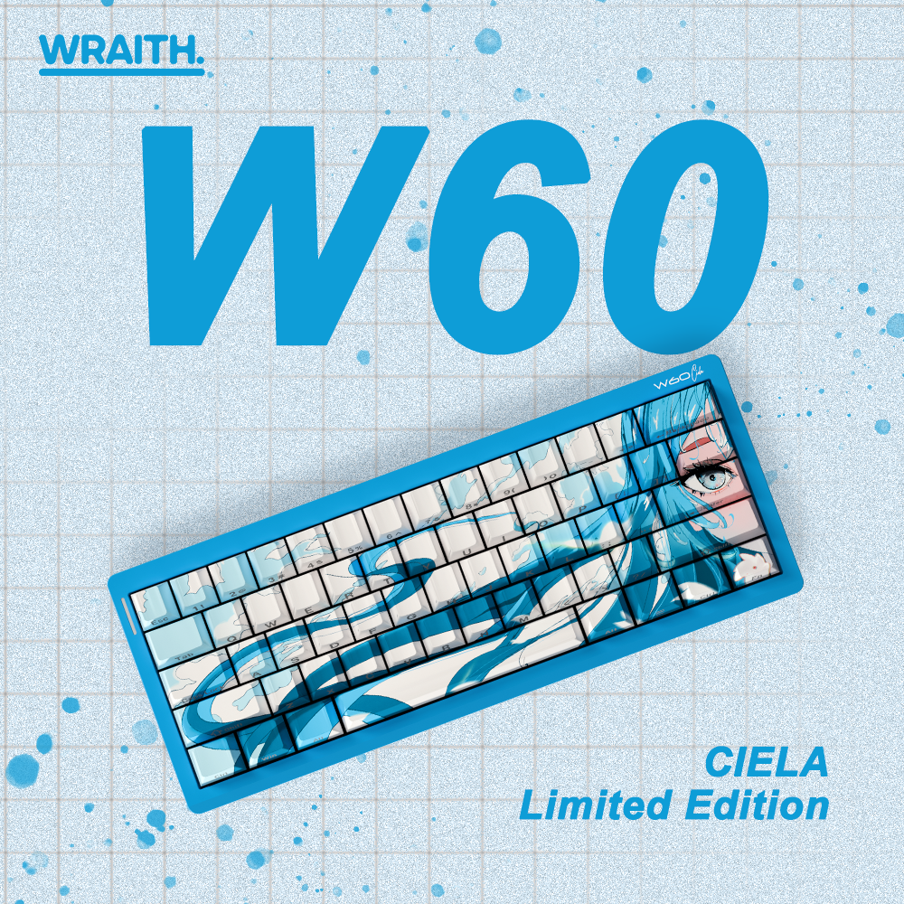 Wraith W60 ラピッドトリガー キーボード 限定版 CIELAエディション