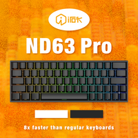 IROK ND63 PRO ブラック ラピッドトリガーキーボード