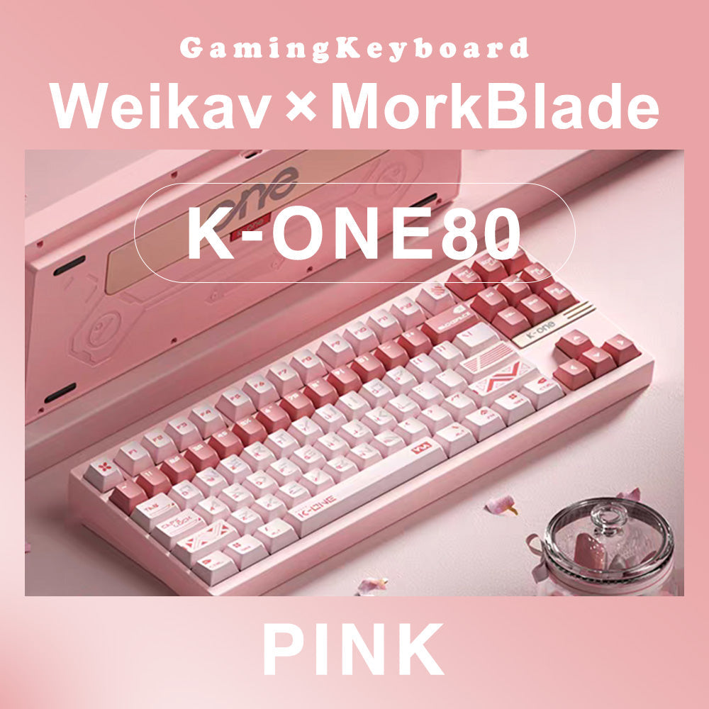 Weikav × MorkBlade K-ONE80 レビュー | 質感も性能も打鍵感も