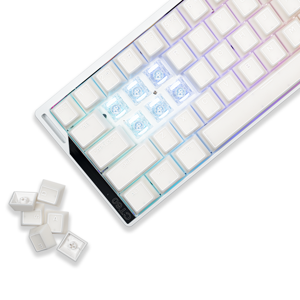 Rabbit0 Build】No.0007 (EverGlide AE61 PRO) ラピッドトリガーキーボード