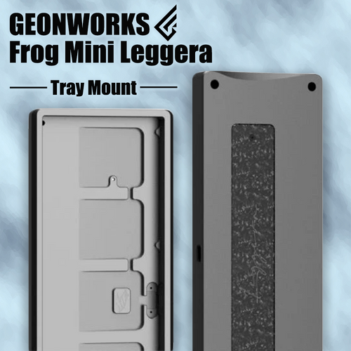 GEONWORKS Frog Mini Leggera GREY キーボードケース