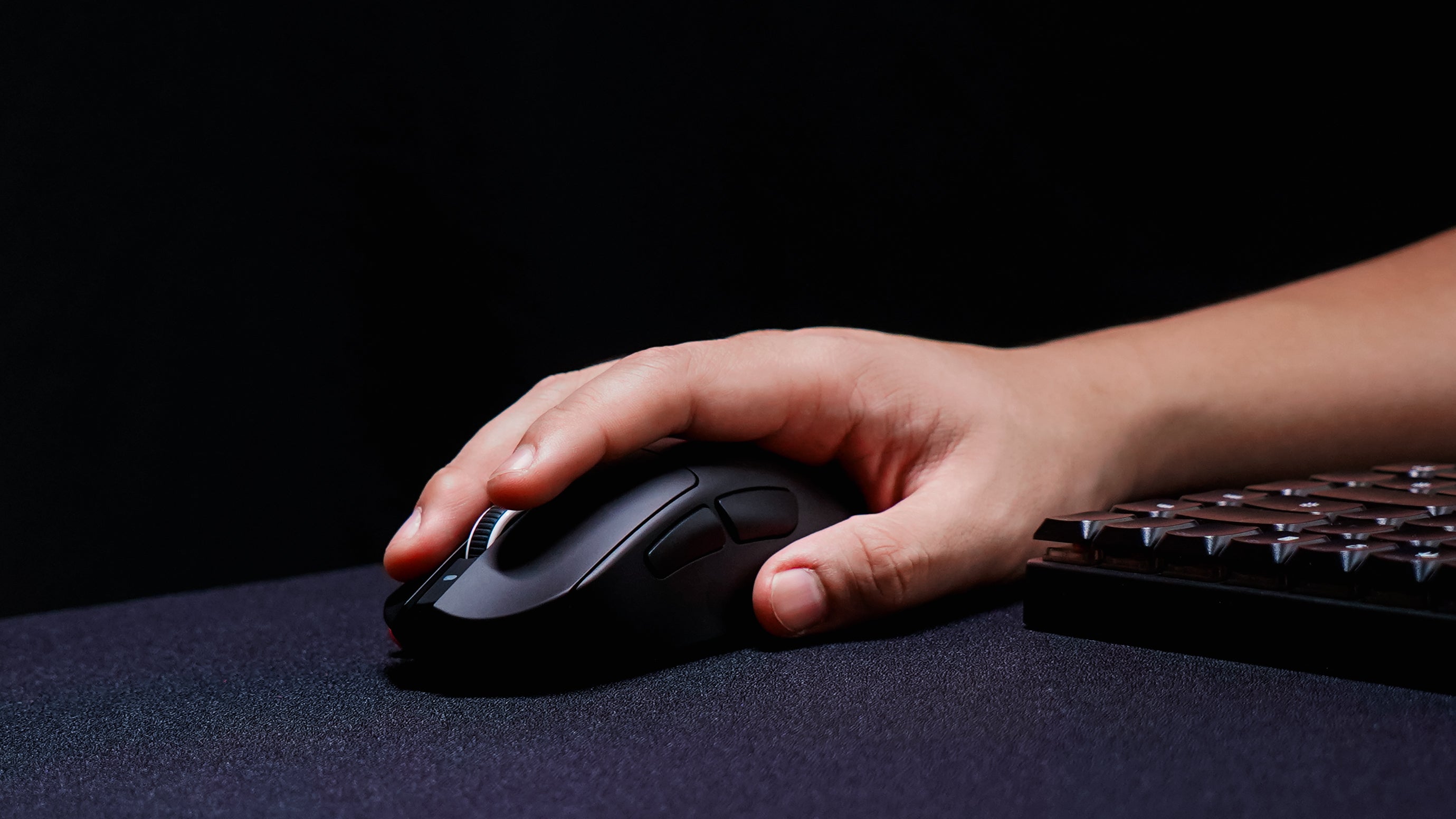 Teevolution Terra Pro Black ワイヤレス エルゴ ゲーミングマウス 8k