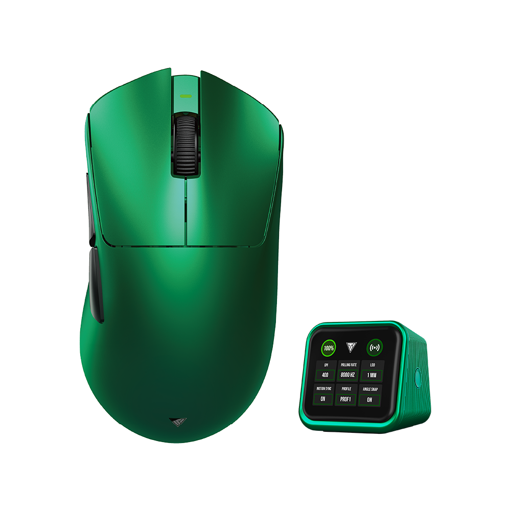Teevolution Terra Pro Emerald Green ワイヤレス エルゴ ゲーミング