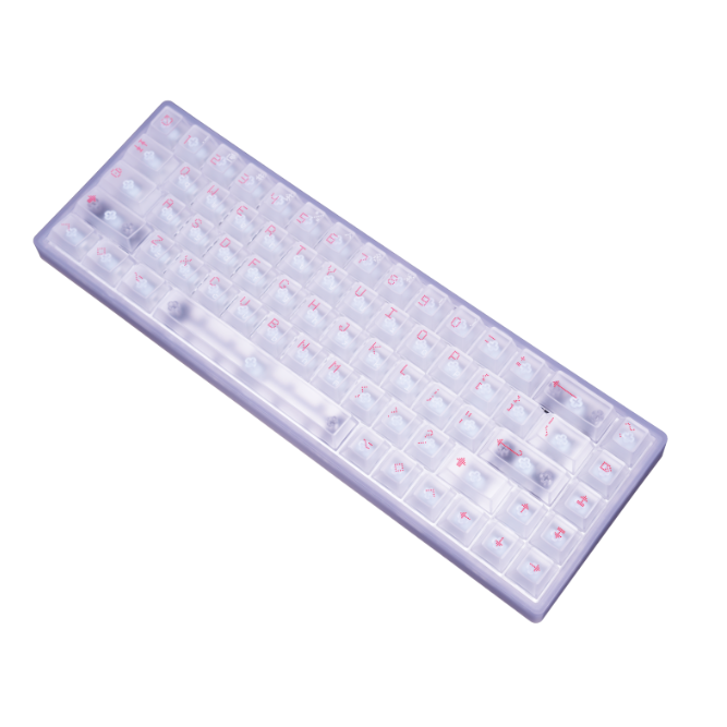 EverGlide AE68 Pro White アルミケース ラピッドトリガーキーボード