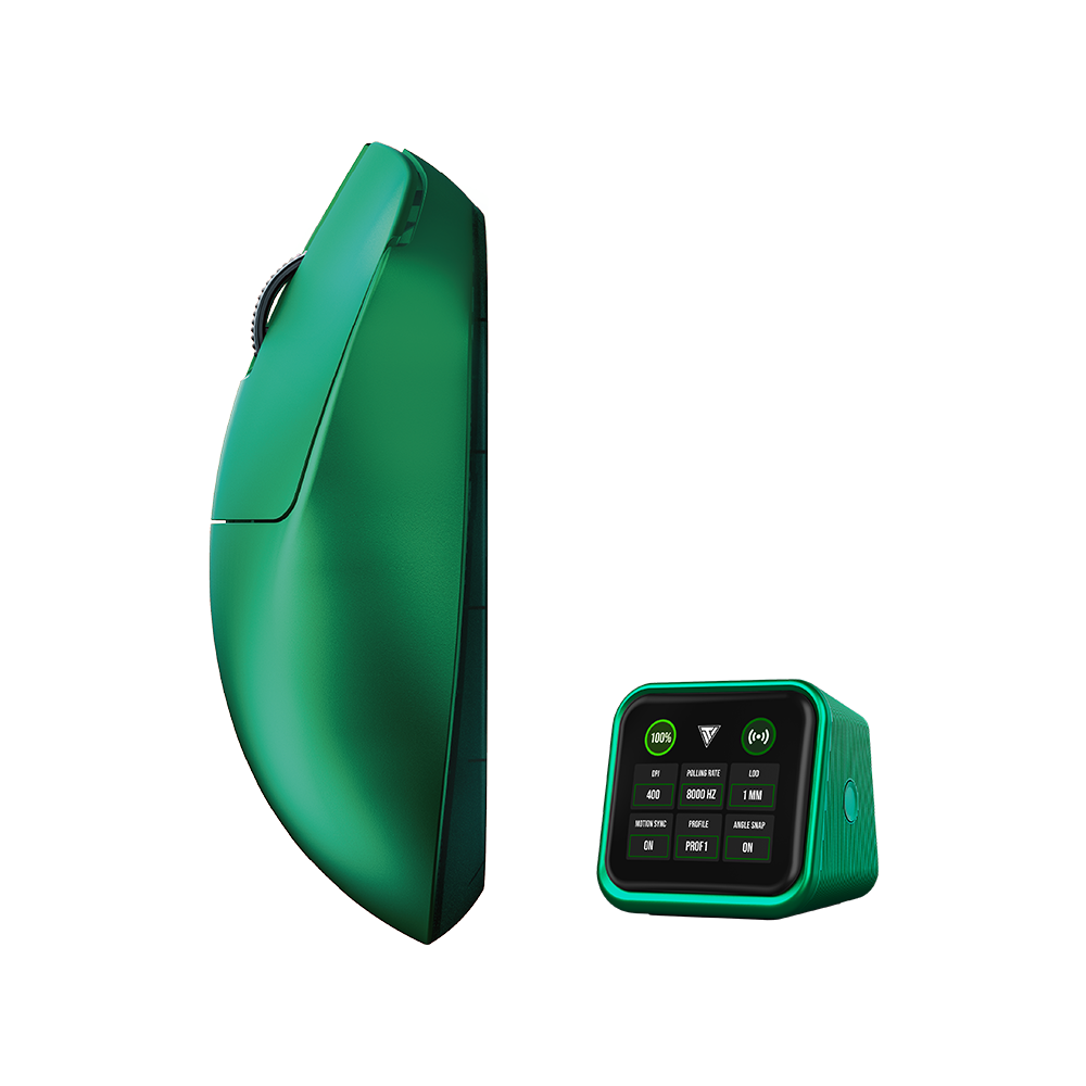 Teevolution Terra Pro Emerald Green ワイヤレス エルゴ ゲーミング