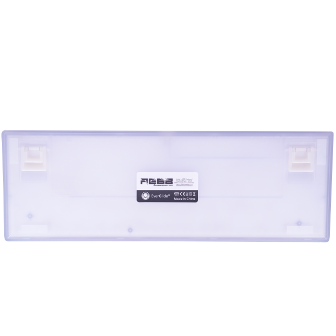キーボード EverGlide AE68 Pro White Transparent EverGlide AE68 Pro White Transparent ラピッドトリガーキーボード