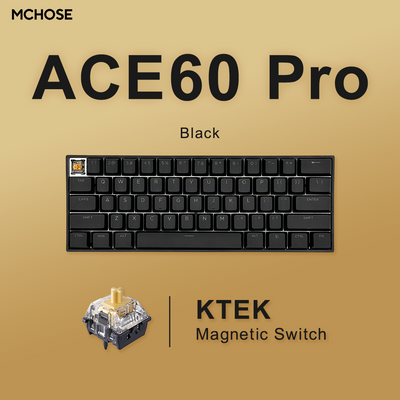 MCHOSE ACE60 Pro KTEK Magnetic Switch ラピッドトリガーキーボード