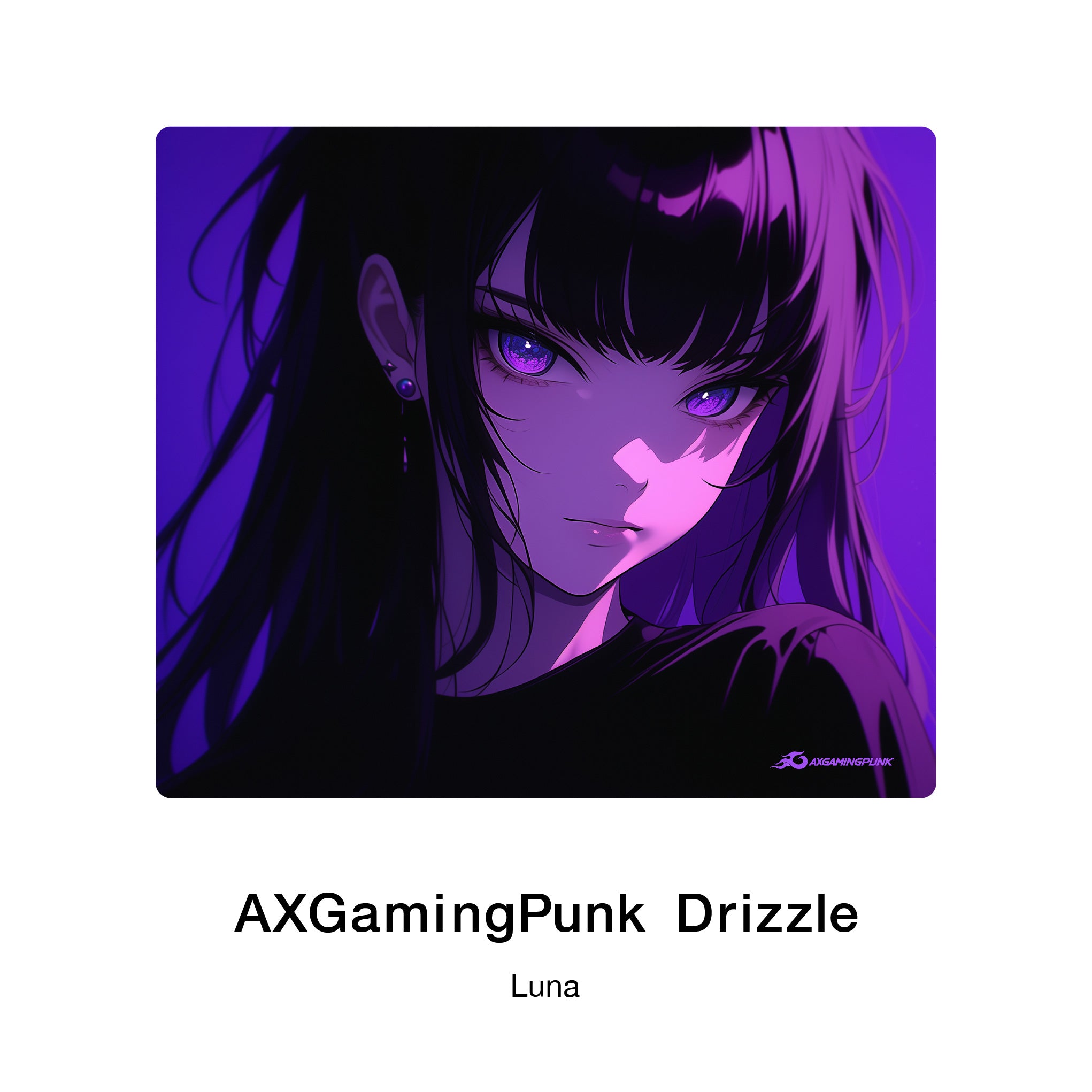 AXGAMINGPUNK Drizzle Cloth Luna マウスパッド