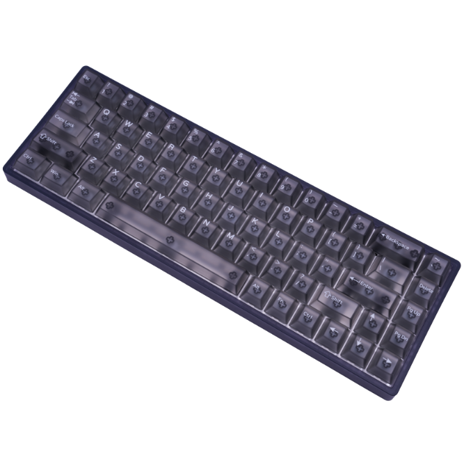 EverGlide AE68 Pro Black Translucent ラピッドトリガーキーボード