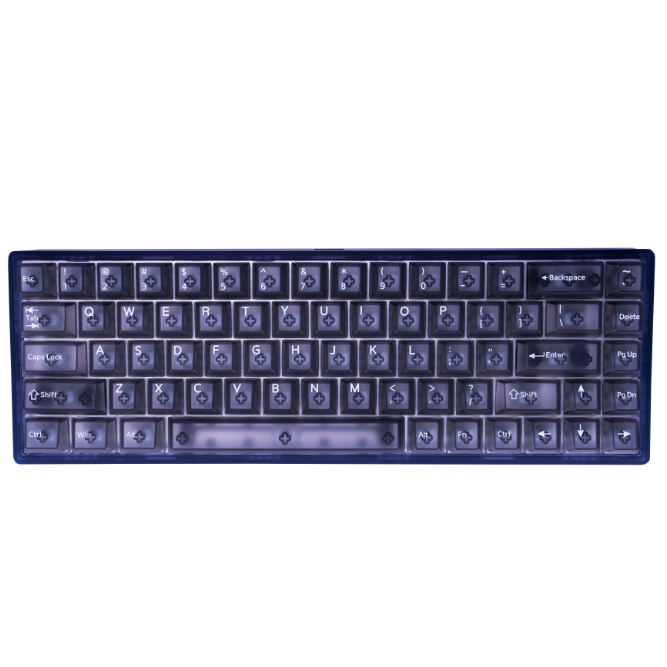 EverGlide AE68 Pro Black Translucent ラピッドトリガーキーボード