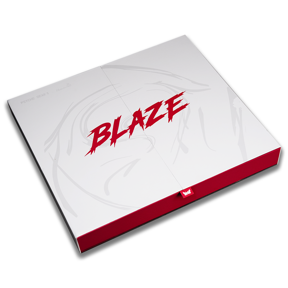 PSYCHE GEAR BLAZE ガラスマウスパッド SPD-01 予約販売】PSYCHE GEAR SPD-01 BLAZE ガラスマウスパッド 世界限定1000枚