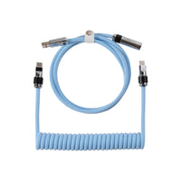 Wraith Bidirectional Coiled Cable[Light Blue]