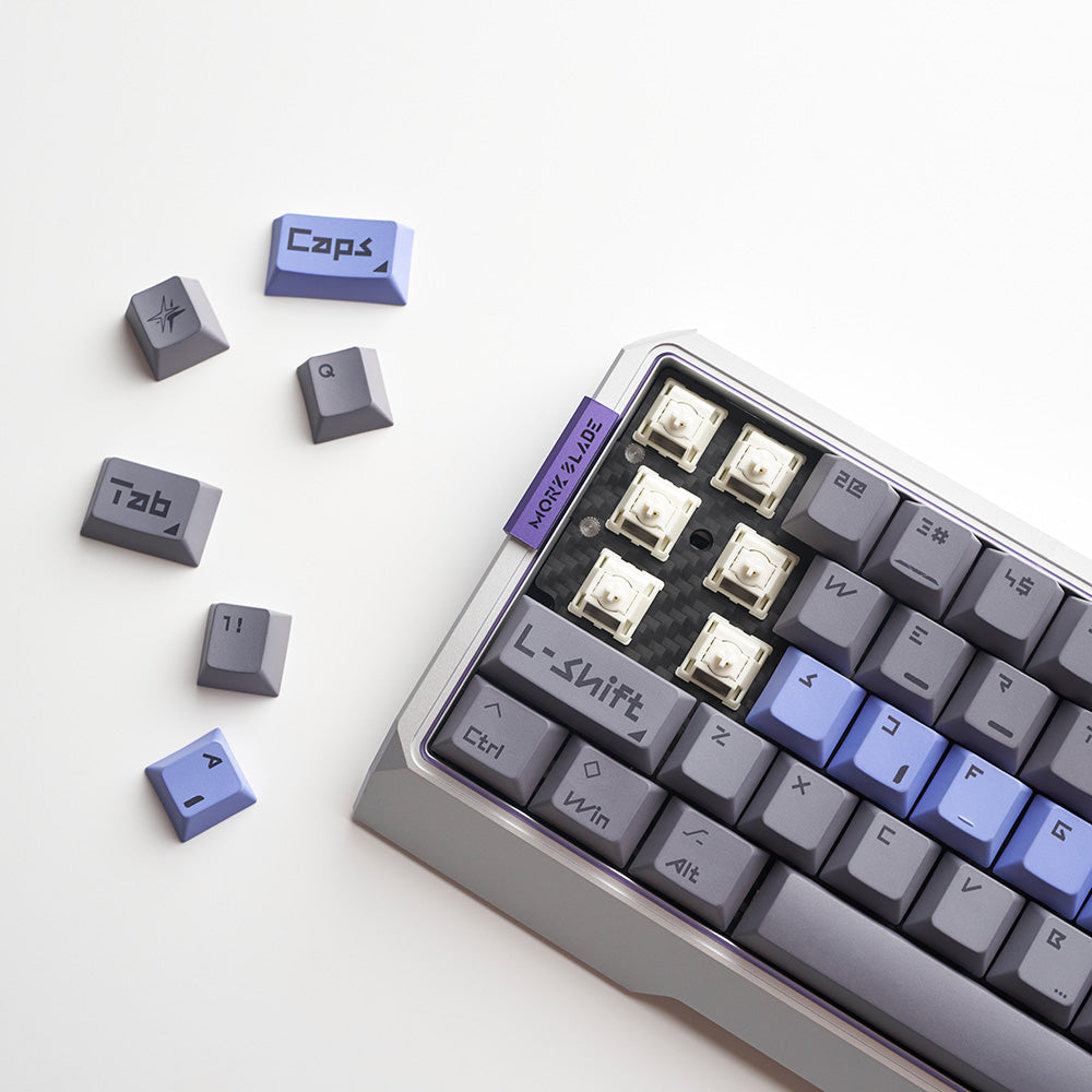 MorkBlade MK60 Silver ラピッドトリガーキーボード