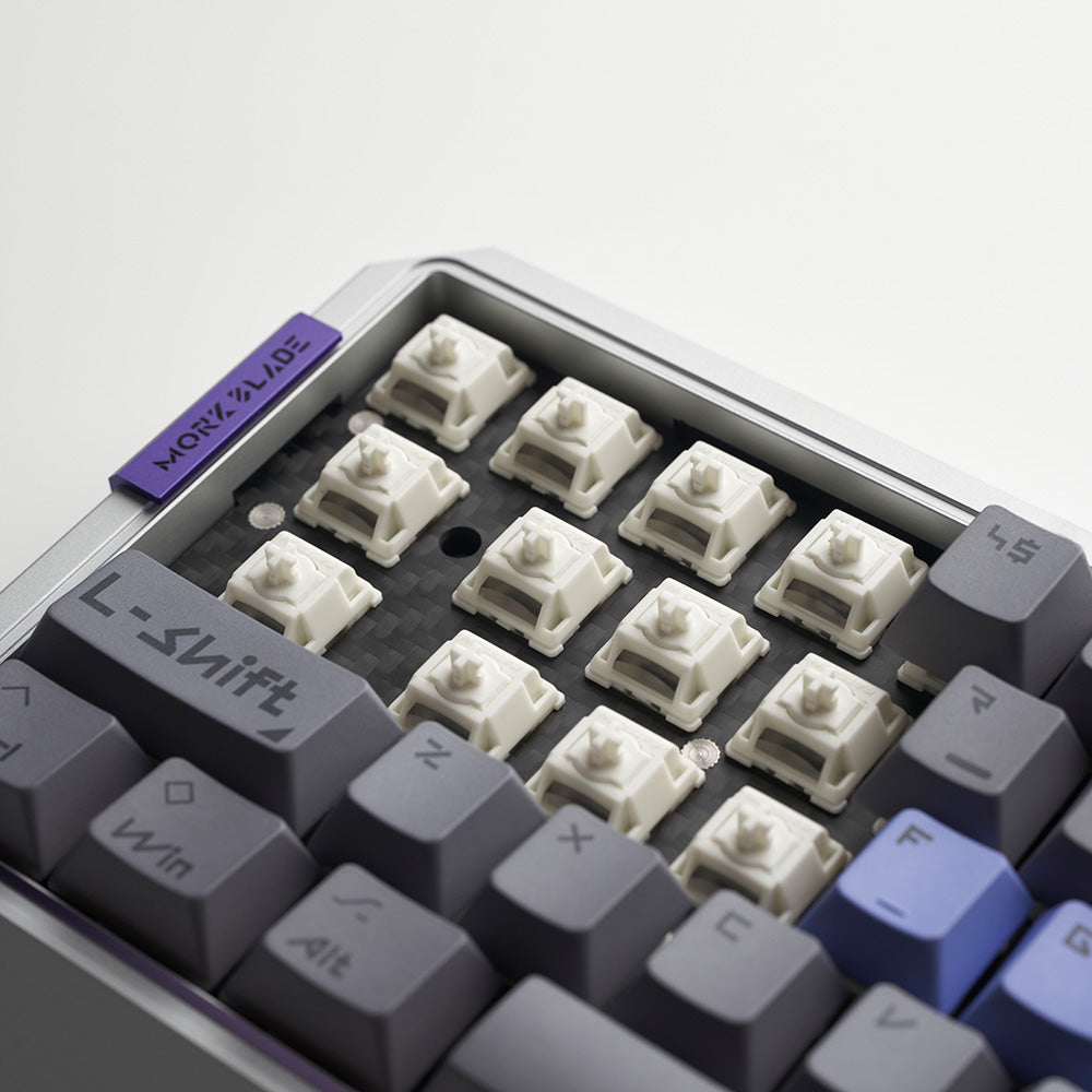 MorkBlade MK60 Silver ラピッドトリガーキーボード