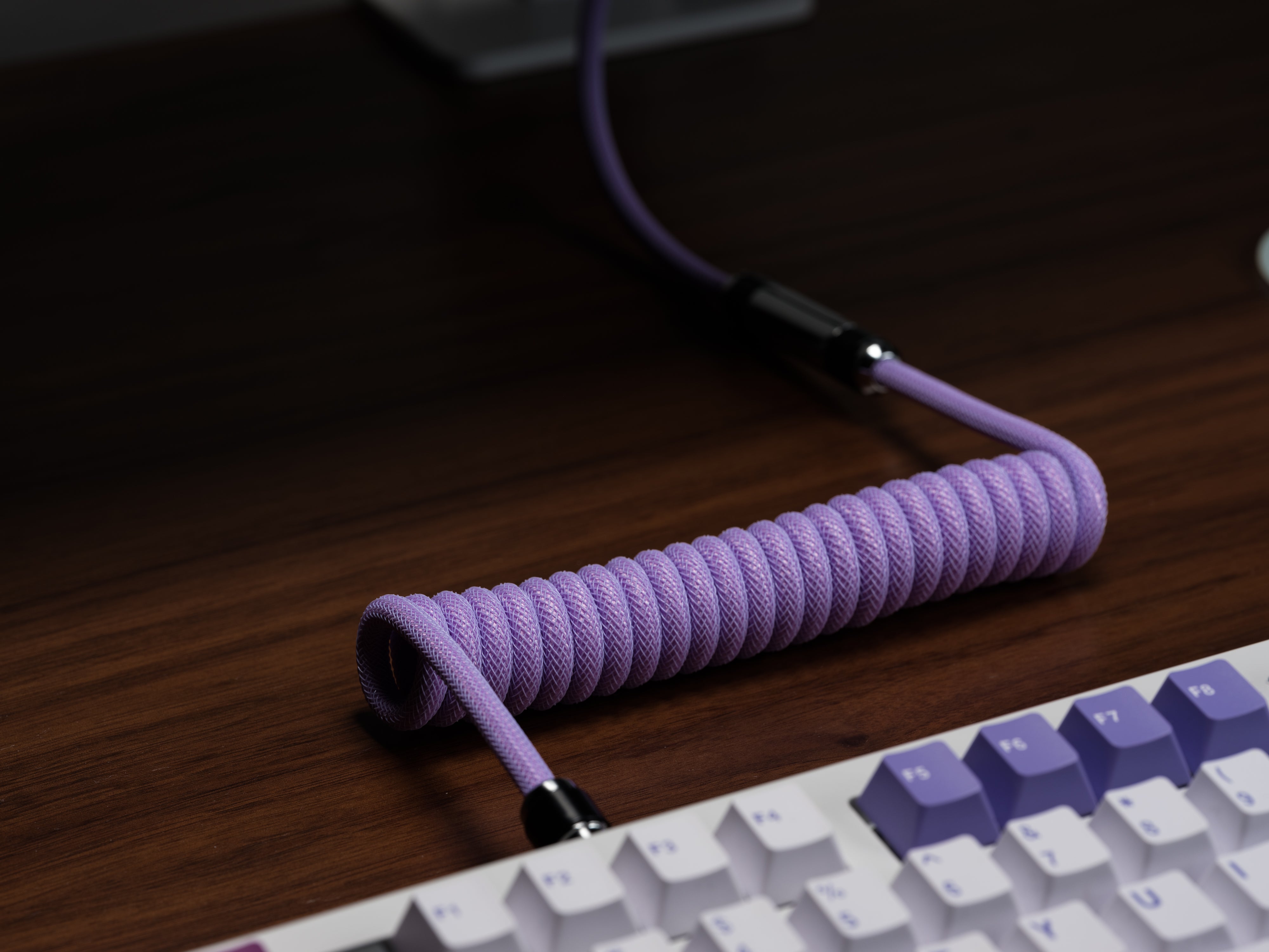 Wraith Bidirectional Coiled Cable[Purple]