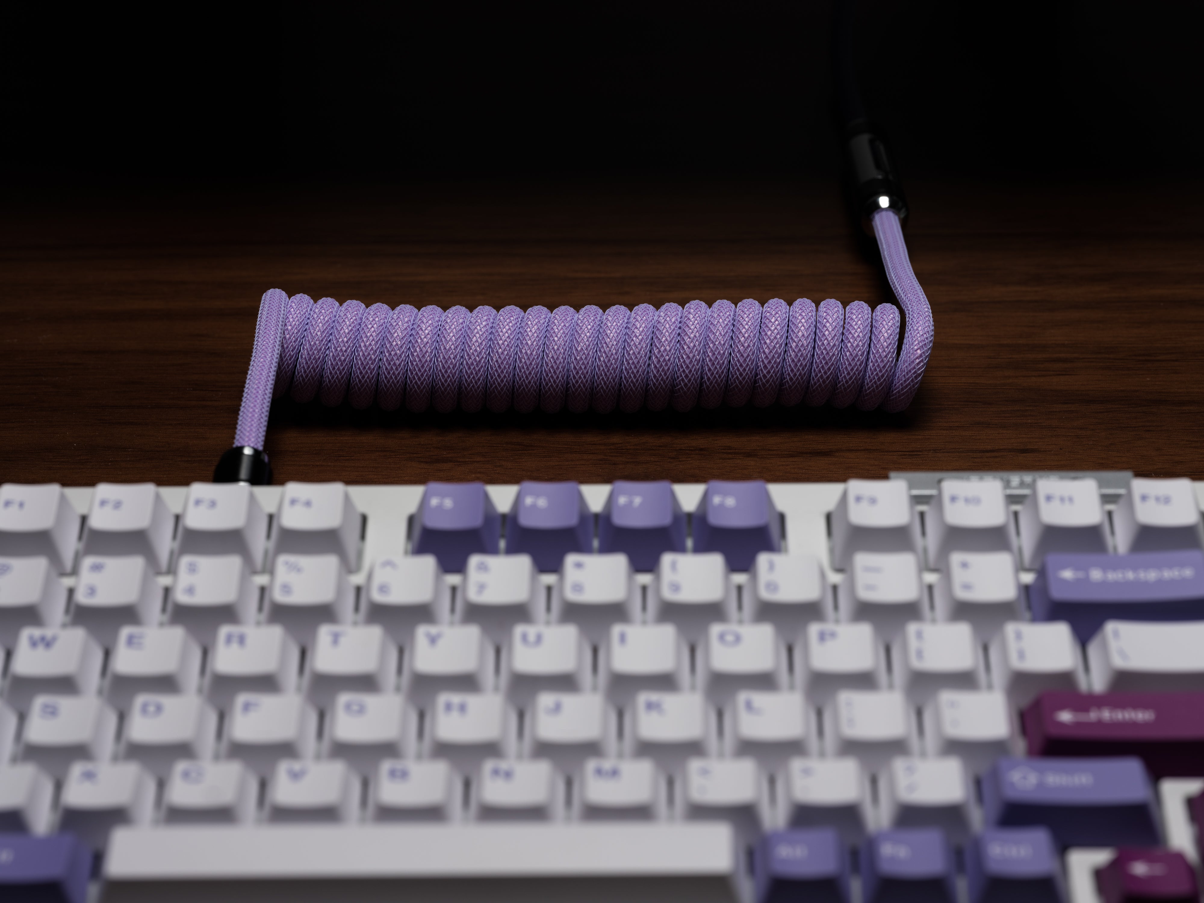 Wraith Bidirectional Coiled Cable[Purple]