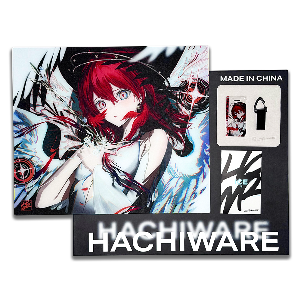 予約販売】Hachiware Gaming Elisa ガラスマウスパッド 予約販売】Hachiware Gaming Elisa ガラスマウスパッド