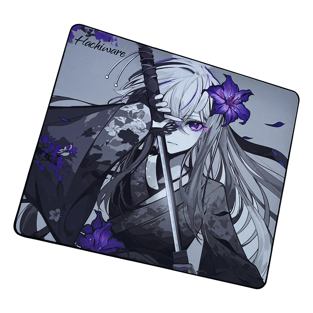 HachiwareGaming FlowerBlade V2 ガラスマウスパッド HachiwareGaming FlowerBlade V2 マウスパッド
