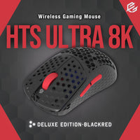 G-Wolves HTS Ultra 8K Deluxe Edition-Black-Red-29.5g ゲーミングマウス
