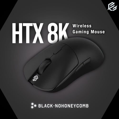 G-Wolves HTX 8K Wireless Black-NoHoneycomb 43g ゲーミングマウス