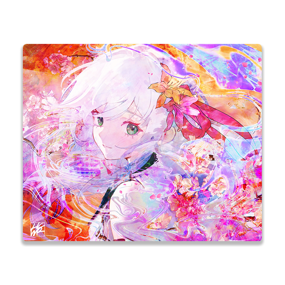 HachiwareGaming Hanabi ガラスマウスパッド