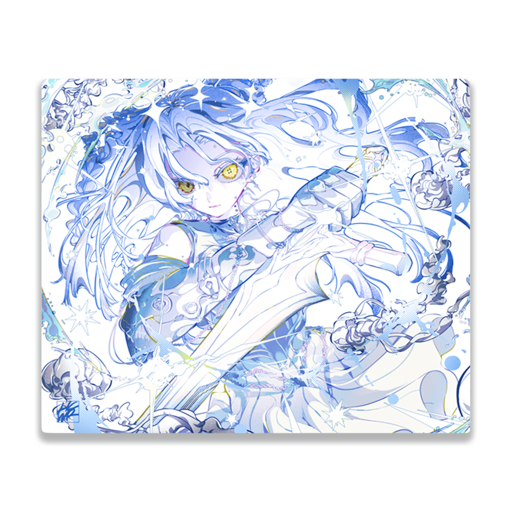 Hachiware Gaming Ice ガラスマウスパッド HachiwareGaming ICE ガラスマウスパッド