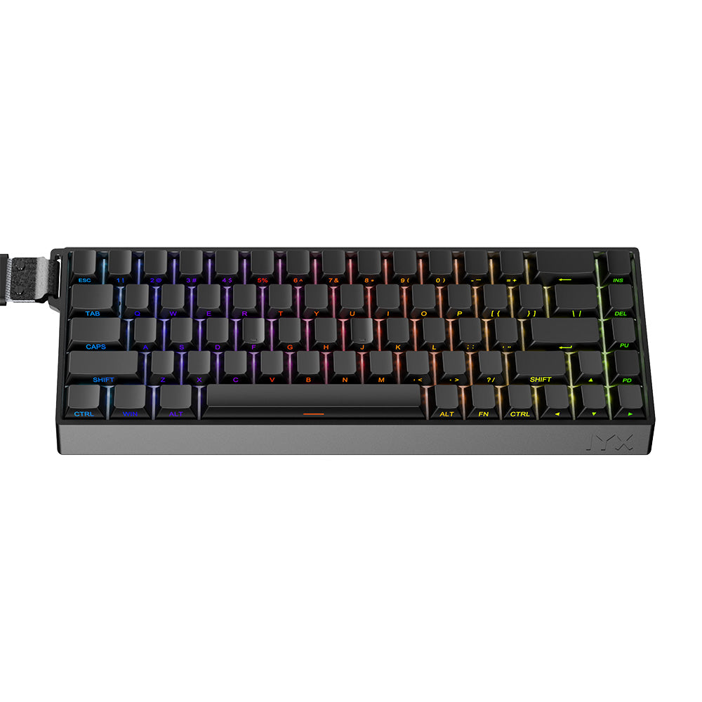 IYX MU68 Pro ブラック ラピッドトリガー ゲーミングキーボード