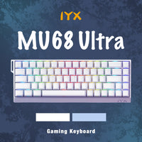 IYX MU68 Ultra ホワイト ラピッドトリガーキーボード