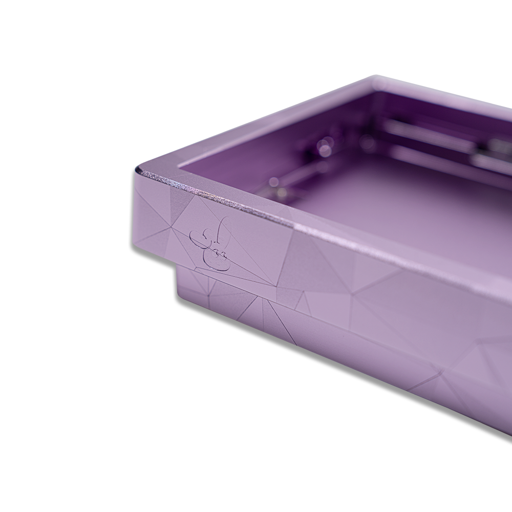 YODALL×Rabbit0 DRAGON60 Light Purple キーボードケース