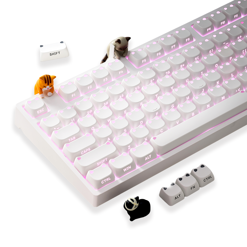 XVX Lumicat MAO Profile Side-Printed Shine-Through Creamy White 113-Ke