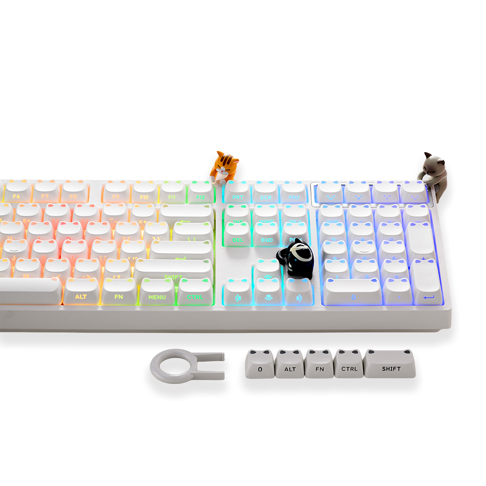 XVX Lumicat MAO Profile Side-Printed Shine-Through Creamy White 113-Ke