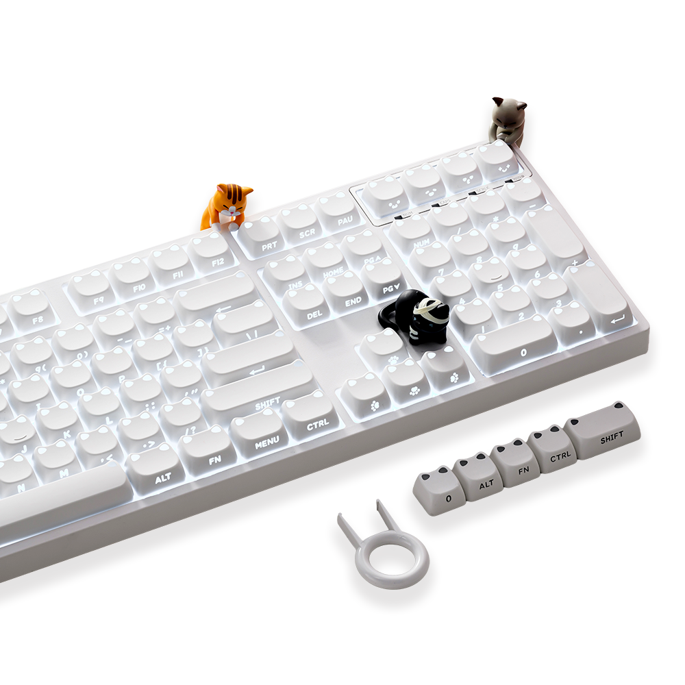 XVX Lumicat MAO Profile Side-Printed Shine-Through Creamy White 113-Ke