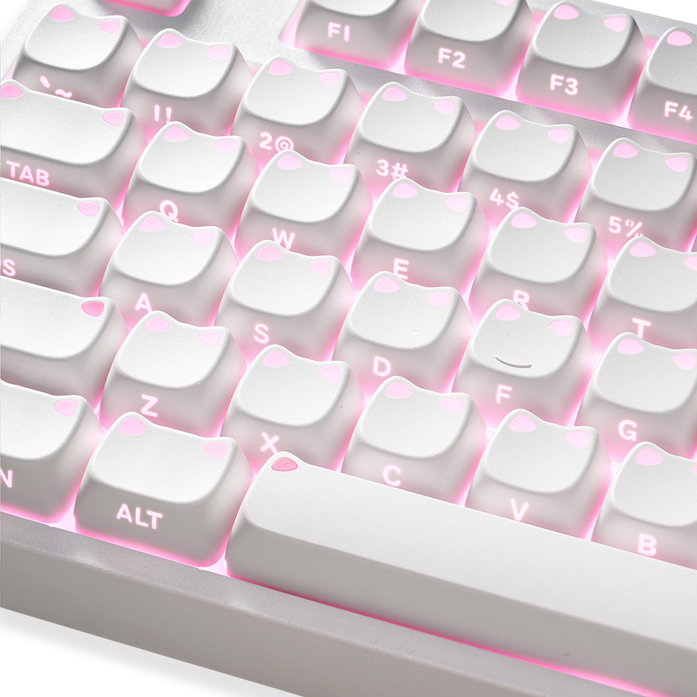 XVX Lumicat MAO Profile Side-Printed Shine-Through Creamy White 113-Ke