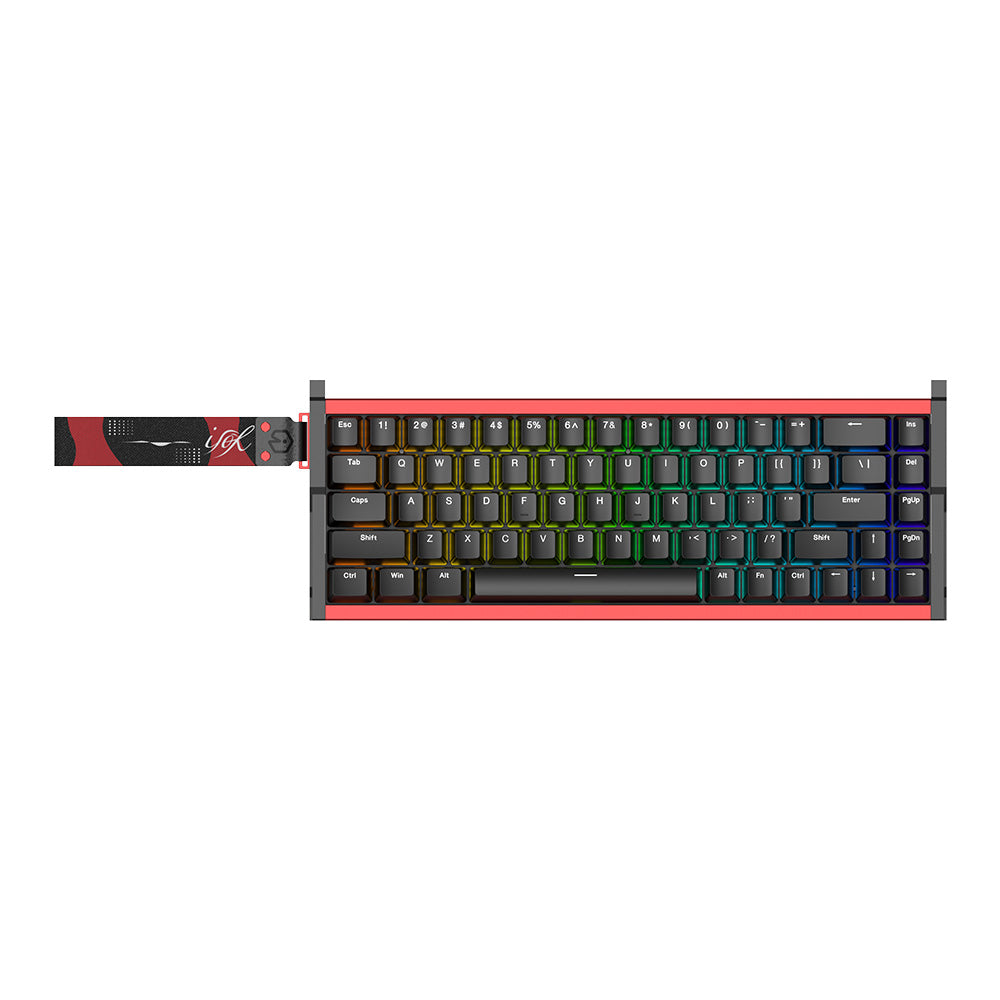 IROK MG68 (Black and Red) ラピッドトリガーキーボード