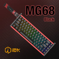 IROK MG68 (Black and Red) ラピッドトリガーキーボード