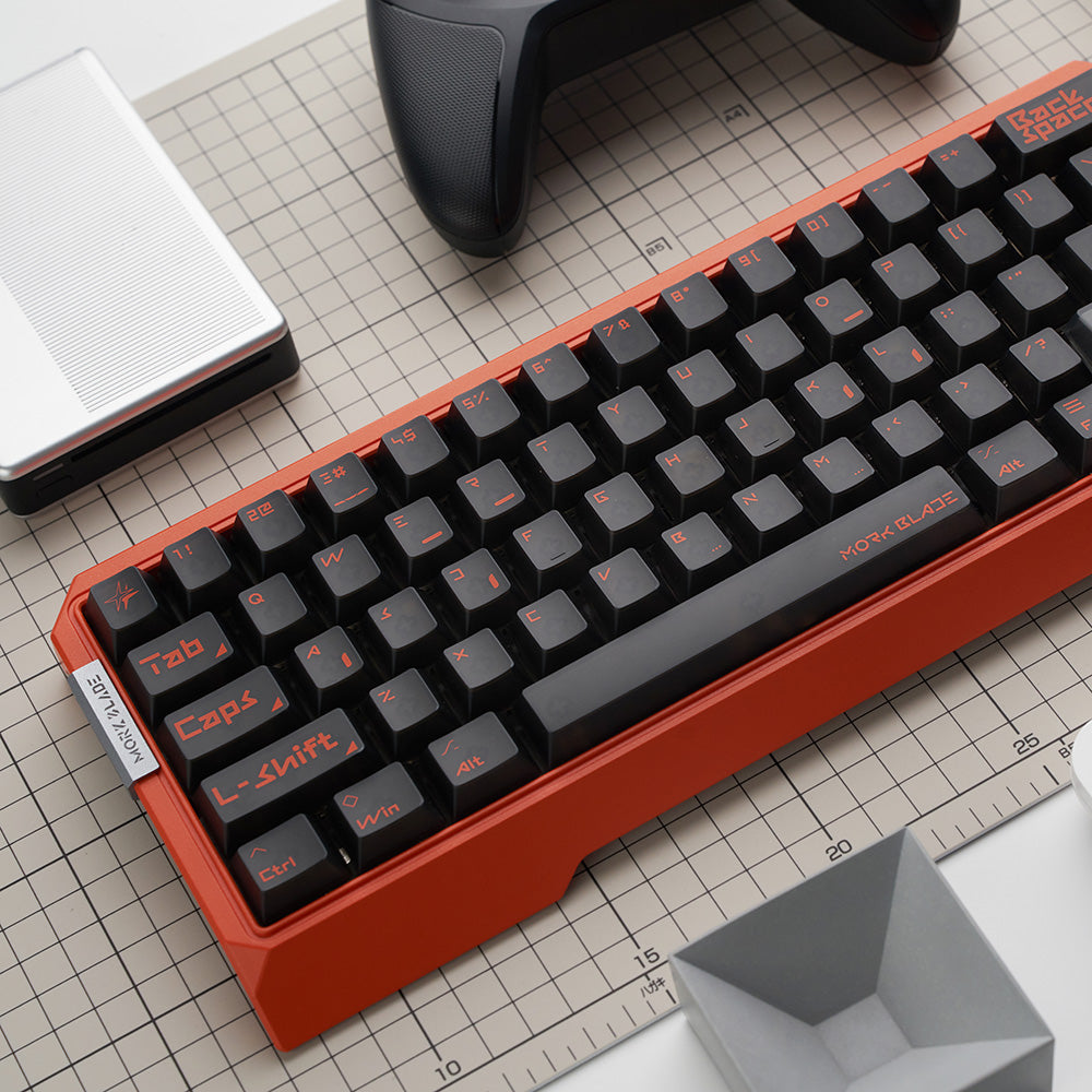 MorkBlade MK60 Orangeラピッドトリガーキーボード