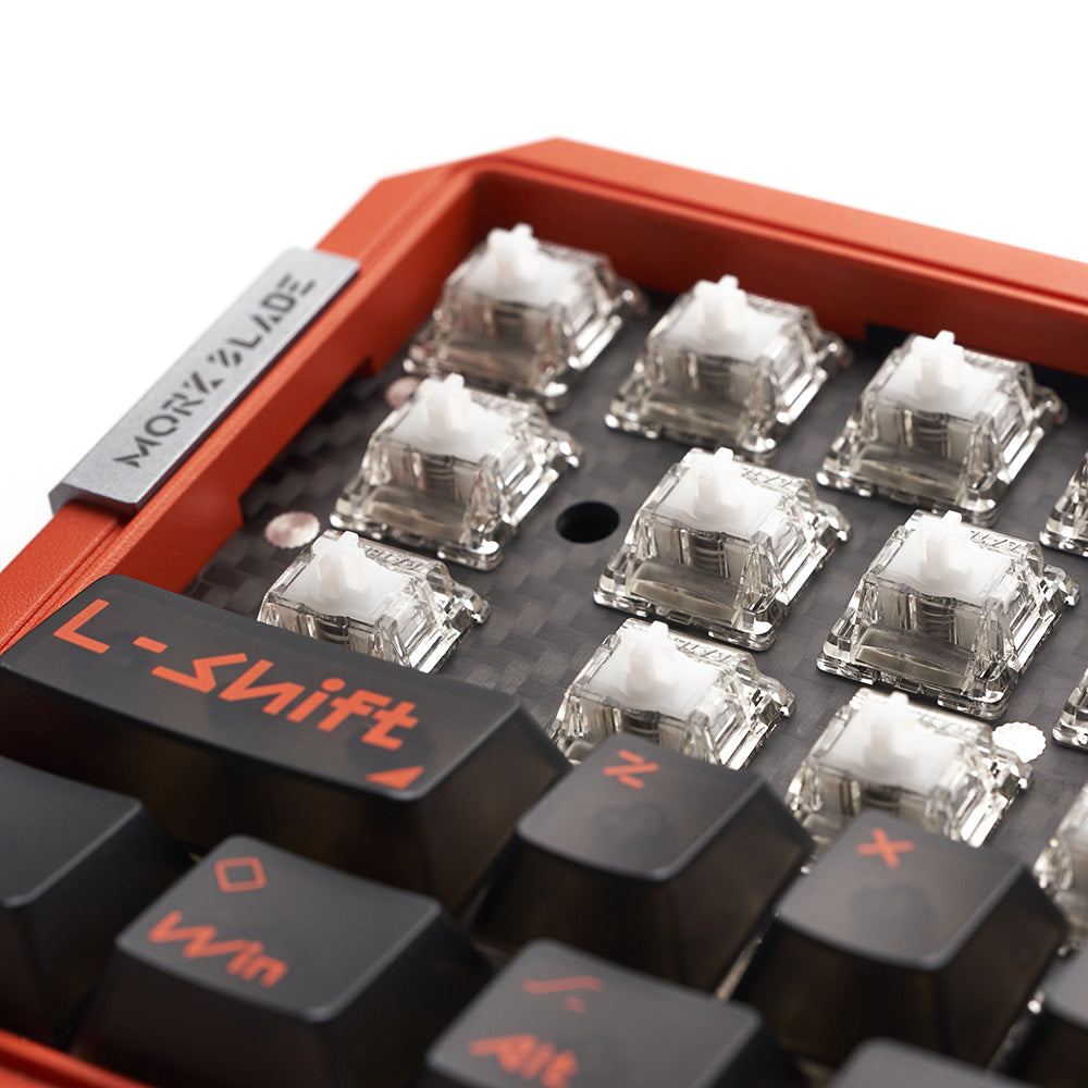 MorkBlade MK60 Orangeラピッドトリガーキーボード