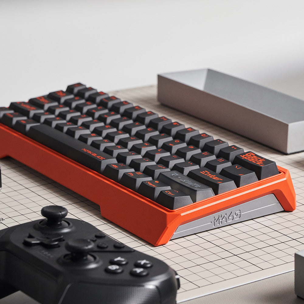 MorkBlade MK60 Orangeラピッドトリガーキーボード