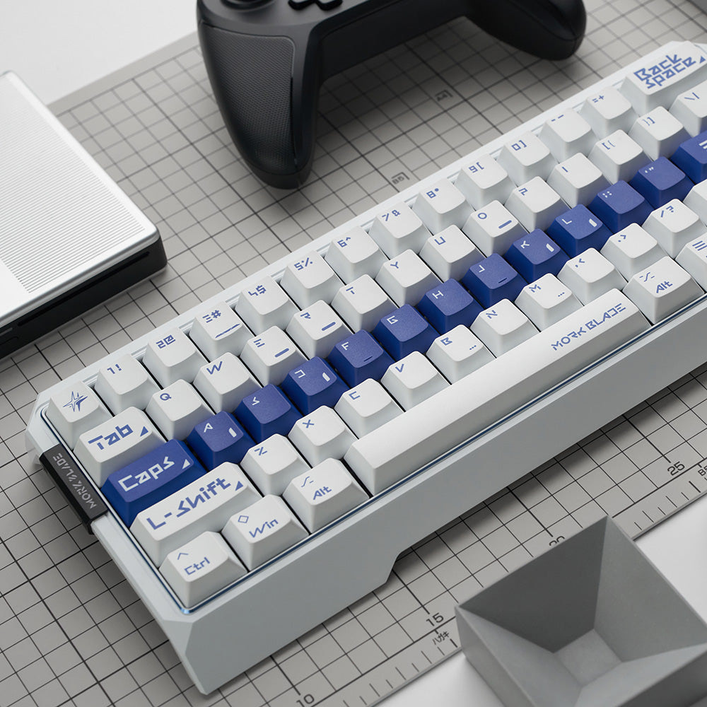 MorkBlade MK60 White ラピッドトリガーキーボード