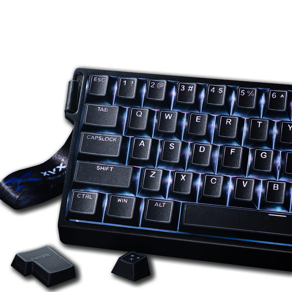 XVX PRISM Series BLACK 142keys キーキャップ