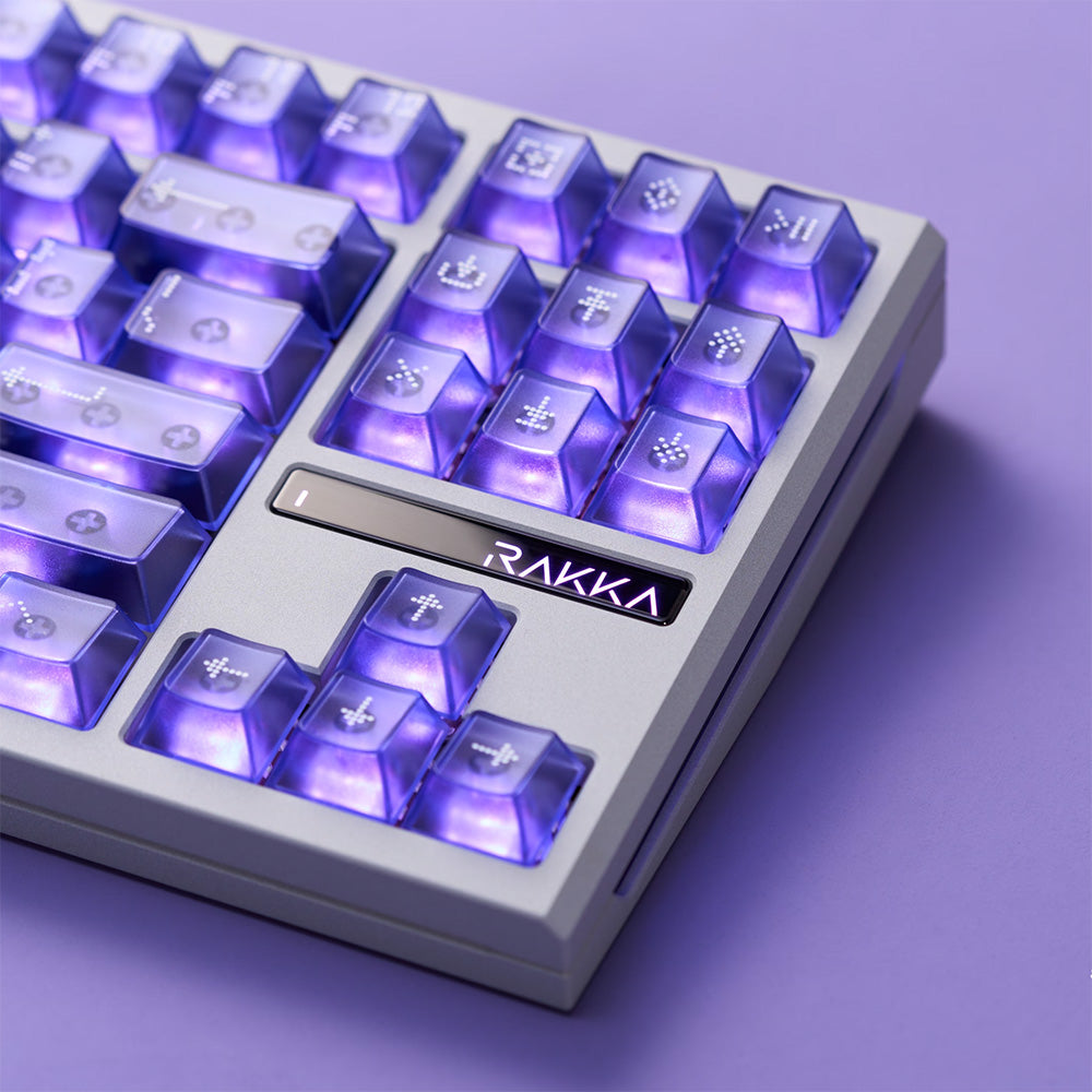 RAKKA 80 EDGE ゴーストグレー ラピッドトリガーキーボード
