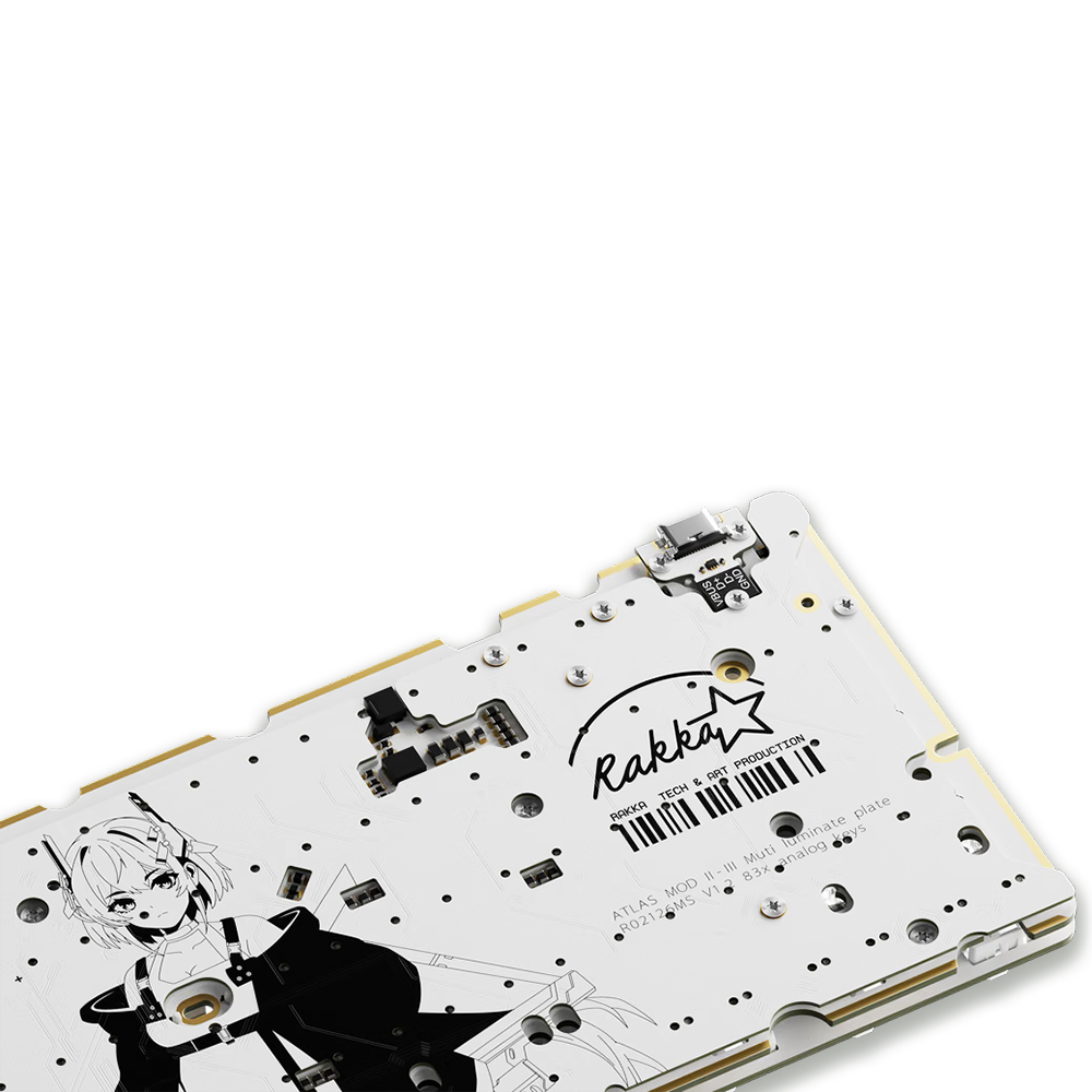 予約販売】 RAKKA ATLAS 60 MOD PCBAキット